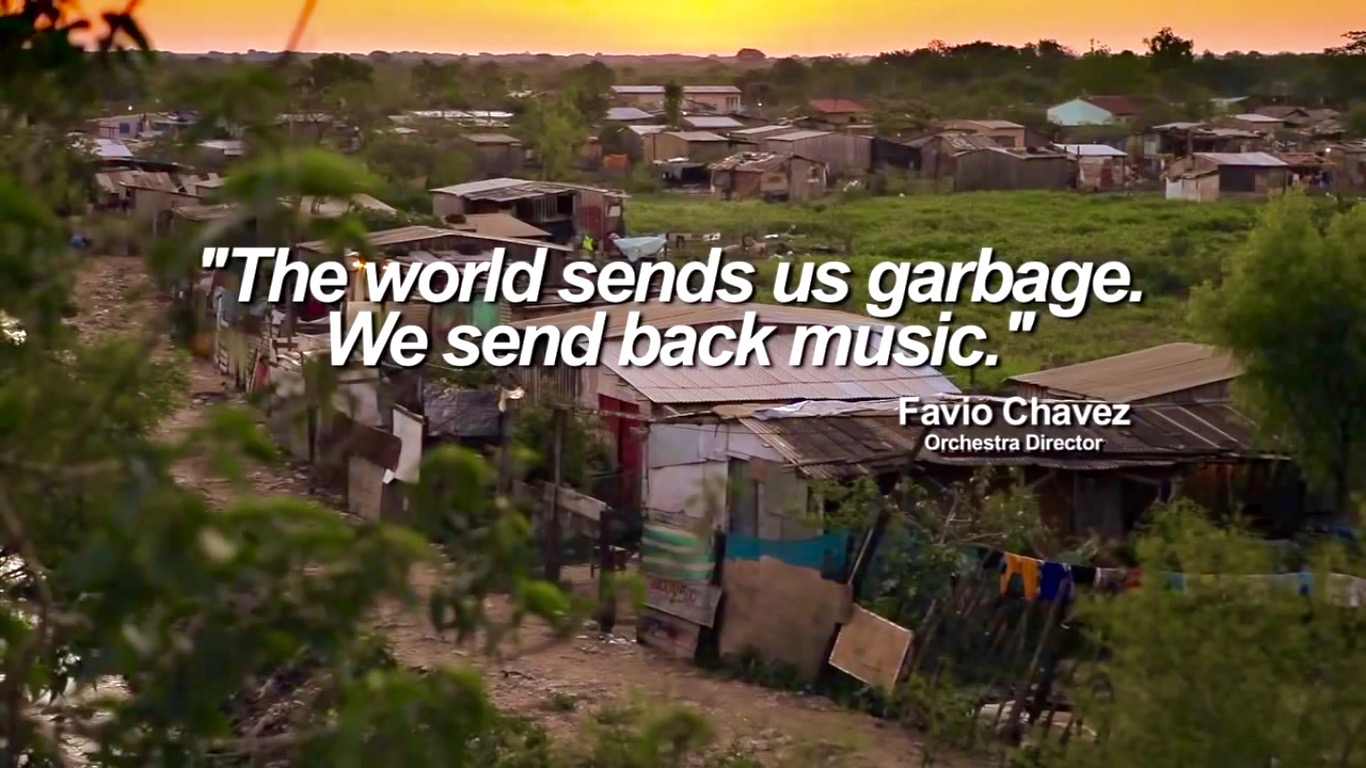 Orquesta de Instrumentos Reciclados de Cateura – Paraguay – “Landfill Harmonic”