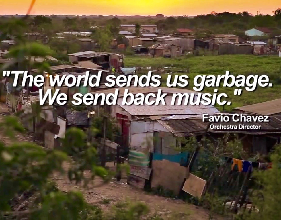 Orquesta de Instrumentos Reciclados de Cateura – Paraguay – “Landfill Harmonic”